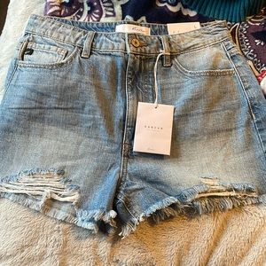 NWT KANCAN Los Angeles Jean Shorts Sz L